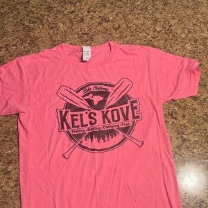 Pink Kel's Kove Graphic T-Shirt